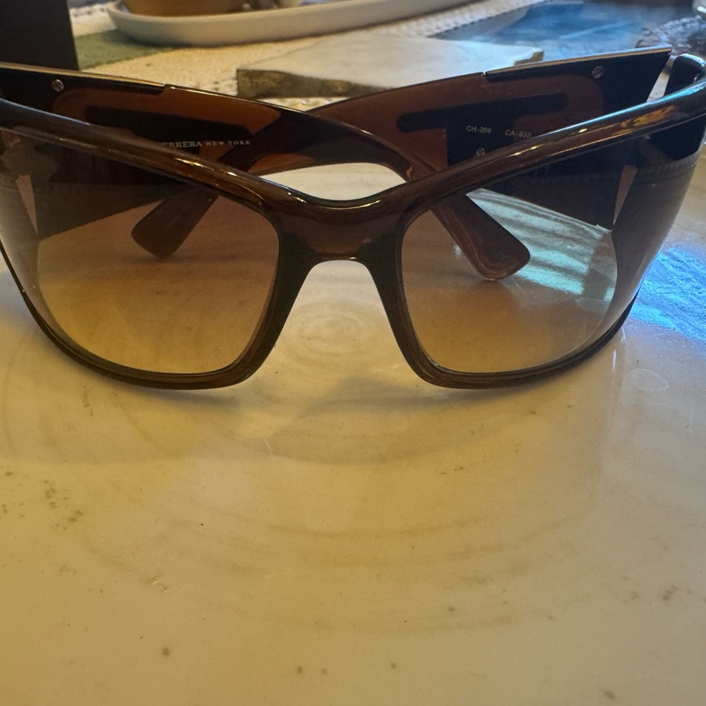 Brown Oversized Sunglasses